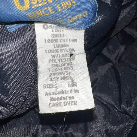 Vintage Osh Kosh Men's Plaid green flannel quilted lined outdoor jacket medium - Picture 8 of 8